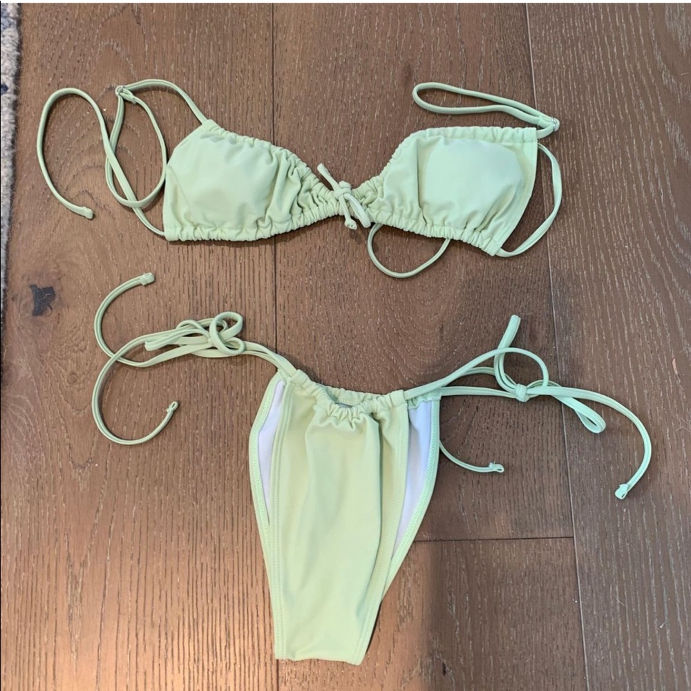Green bikini